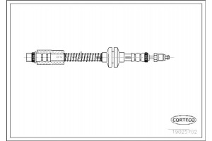 Corteco Ελαστικός Σωλήνας Φρένων - 19025702