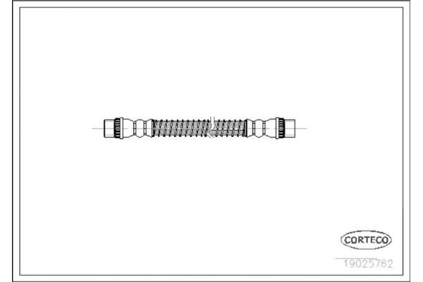 Corteco Ελαστικός Σωλήνας Φρένων - 19025762