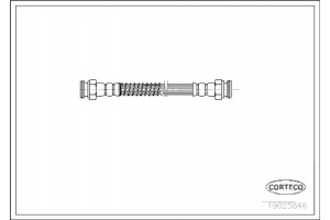 Corteco Ελαστικός Σωλήνας Φρένων - 19025846