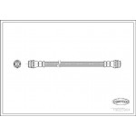 Corteco Ελαστικός Σωλήνας Φρένων - 19025904