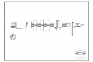 Corteco Ελαστικός Σωλήνας Φρένων - 19026371