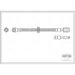 Corteco Ελαστικός Σωλήνας Φρένων - 19026392 Corteco Ελαστικός Σωλήνας Φρένων - 19026392