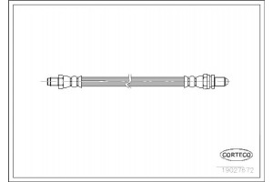 Corteco Ελαστικός Σωλήνας Φρένων - 19027672