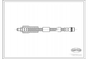 Corteco Ελαστικός Σωλήνας Φρένων - 19030285
