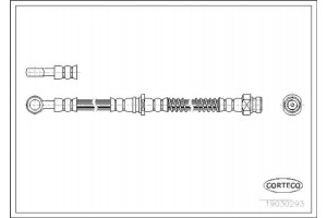 Corteco Ελαστικός Σωλήνας Φρένων - 19030293