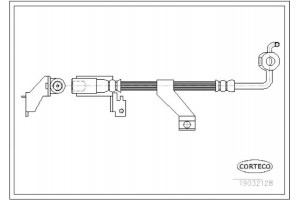 Corteco Ελαστικός Σωλήνας Φρένων - 19032128