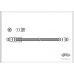 Corteco Ελαστικός Σωλήνας Φρένων - 19033594 Corteco Ελαστικός Σωλήνας Φρένων - 19033594