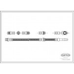 Corteco Ελαστικός Σωλήνας Φρένων - 19033595