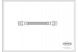 Corteco Ελαστικός Σωλήνας Φρένων - 19035801