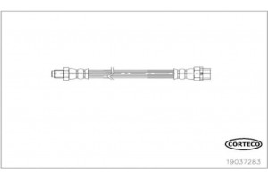 Corteco Ελαστικός Σωλήνας Φρένων - 19037283