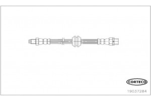 Corteco Ελαστικός Σωλήνας Φρένων - 19037284
