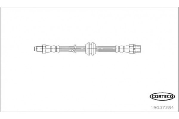 Corteco Ελαστικός Σωλήνας Φρένων - 19037284 Corteco Ελαστικός Σωλήνας Φρένων - 19037284