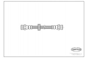 Corteco Ελαστικός Σωλήνας Φρένων - 19018657