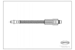 Corteco Ελαστικός Σωλήνας Φρένων - 19025873