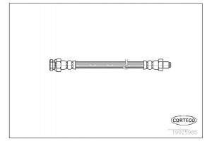 Corteco Ελαστικός Σωλήνας Φρένων - 19025985