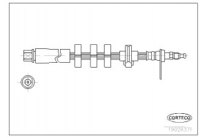 Corteco Ελαστικός Σωλήνας Φρένων - 19026371