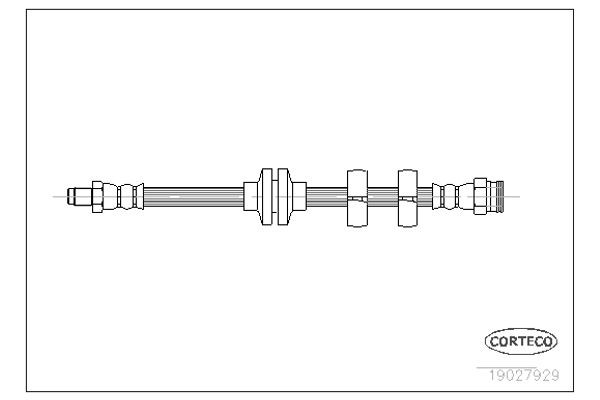 Corteco Ελαστικός Σωλήνας Φρένων - 19027929