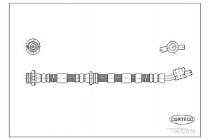 Corteco Ελαστικός Σωλήνας Φρένων - 19032856