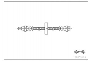Corteco Ελαστικός Σωλήνας Φρένων - 19033589