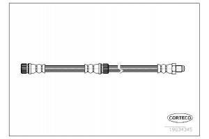 Corteco Ελαστικός Σωλήνας Φρένων - 19034345
