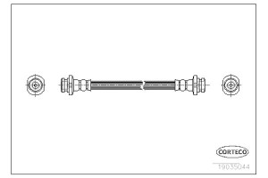 Corteco Ελαστικός Σωλήνας Φρένων - 19035044