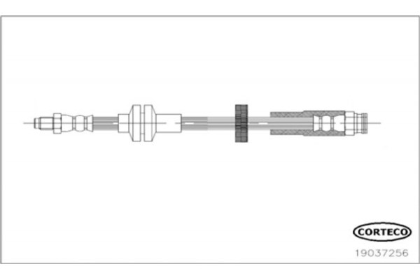 Corteco Ελαστικός Σωλήνας Φρένων - 19037256