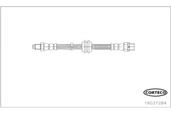 Corteco Ελαστικός Σωλήνας Φρένων - 19037284