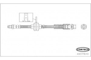 Corteco Ελαστικός Σωλήνας Φρένων - 49371610