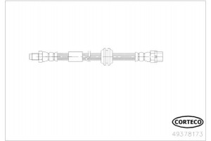 Corteco Ελαστικός Σωλήνας Φρένων - 49378173