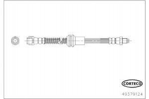 Corteco Ελαστικός Σωλήνας Φρένων - 49379124