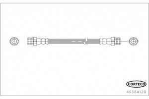 Corteco Ελαστικός Σωλήνας Φρένων - 49384129