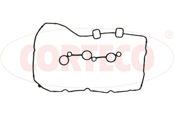 Corteco Φλάντζα, Κάλυμμα Κυλινδροκεφαλής - 440531P