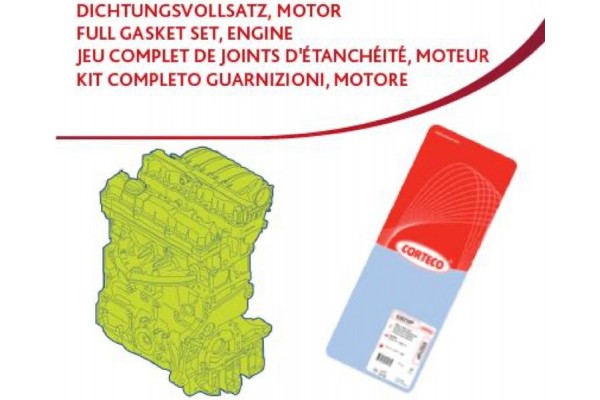 Corteco Πλήρες Σετ στεγανοπ., Κινητήρας - 83403888 Corteco Πλήρες Σετ στεγανοπ., Κινητήρας - 83403888