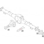 Corteco Σετ στεγανοπ., Διαφορικό - 19535816