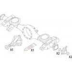 Corteco Σετ στεγανοπ., Διαφορικό - 19535816