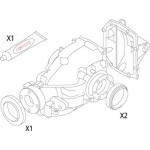 Corteco Σετ στεγανοπ., Διαφορικό - 19535823