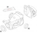 Corteco Σετ στεγανοπ., Διαφορικό - 19535823