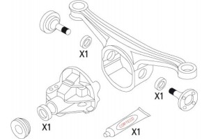 Corteco Σετ στεγανοπ., Διαφορικό - 19535861