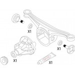 Corteco Σετ στεγανοπ., Διαφορικό - 19535861