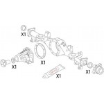 Corteco Σετ στεγανοπ., Διαφορικό - 19536236