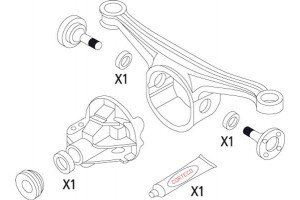 Corteco Σετ στεγανοπ., Διαφορικό - 19535861
