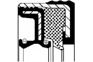 Corteco Τσιμούχα, Διαφορικό - 12017147B