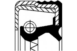 Corteco Τσιμούχα, Διαφορικό - 12015770B