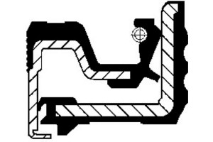 Corteco Τσιμούχα, στροφαλ. Άξονας - 12015973B