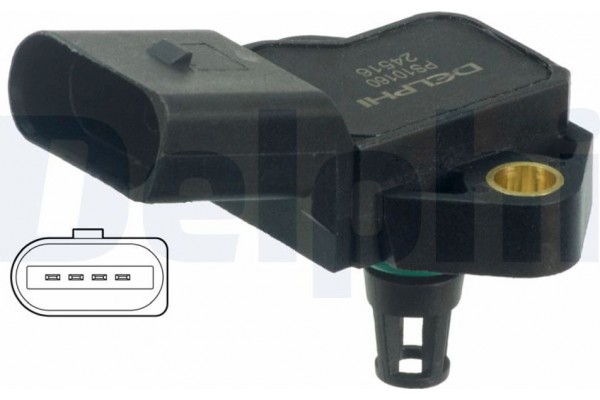 Delphi Αισθητ., Πίεση πολλ. Εισαγωγής - PS10160