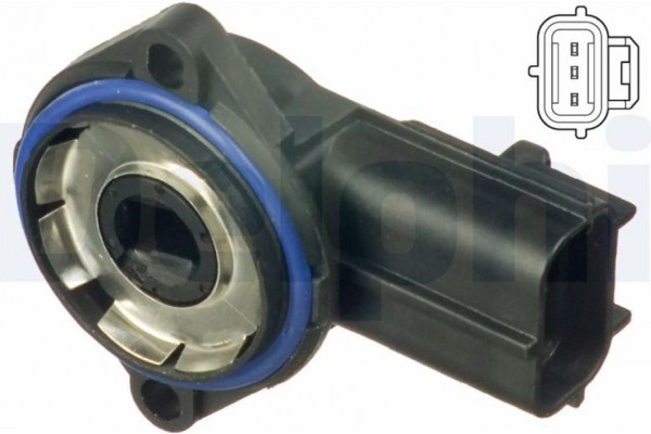 Delphi Αισθητ., Θέση πεταλ. Γκαζιού - SS10528-12B1 Delphi Αισθητ., Θέση πεταλ. Γκαζιού - SS10528-12B1