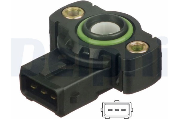 Delphi Αισθητ., Θέση πεταλ. Γκαζιού - SS10562-12B1 Delphi Αισθητ., Θέση πεταλ. Γκαζιού - SS10562-12B1