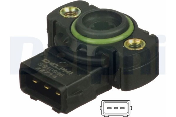 Delphi Αισθητ., Θέση πεταλ. Γκαζιού - SS10996-12B1 Delphi Αισθητ., Θέση πεταλ. Γκαζιού - SS10996-12B1