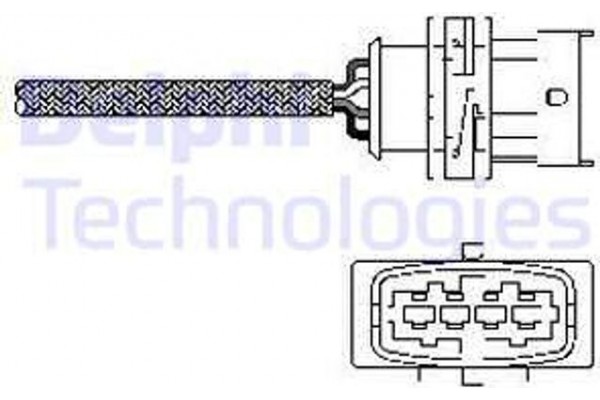 Delphi Αισθητήρας Λάμδα - ES10789-12B1