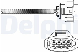 Delphi Αισθητήρας Λάμδα - ES10790-12B1